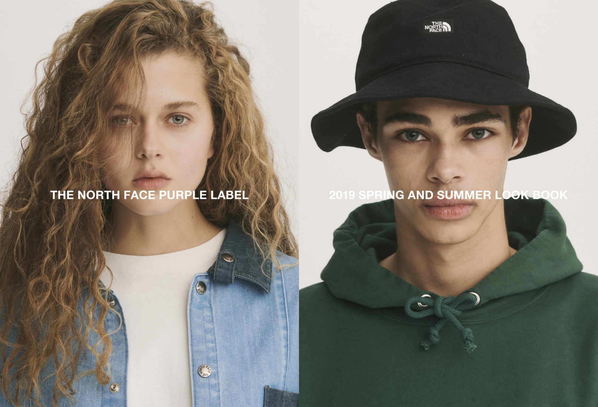 the north face purple label broken twill denim shirt jacket