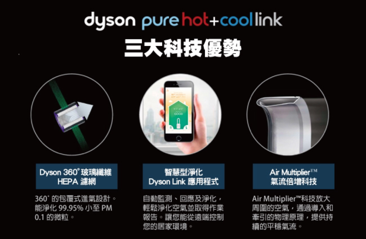 Dyson Pure Hot+Cool Link 】 | Buyandship 台灣 國際代運