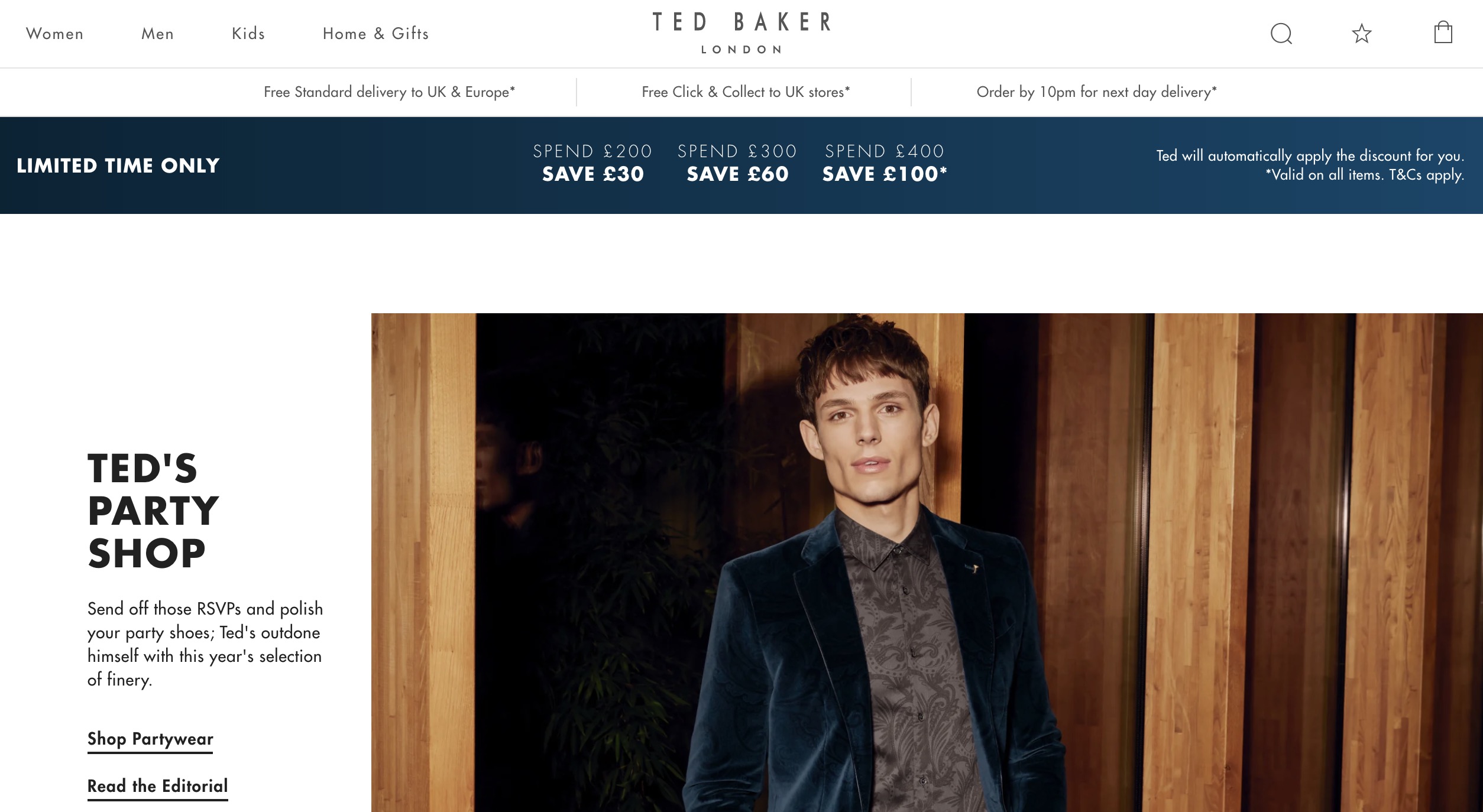 Buyandship幫你代運Ted Baker 雙11優惠商品回台