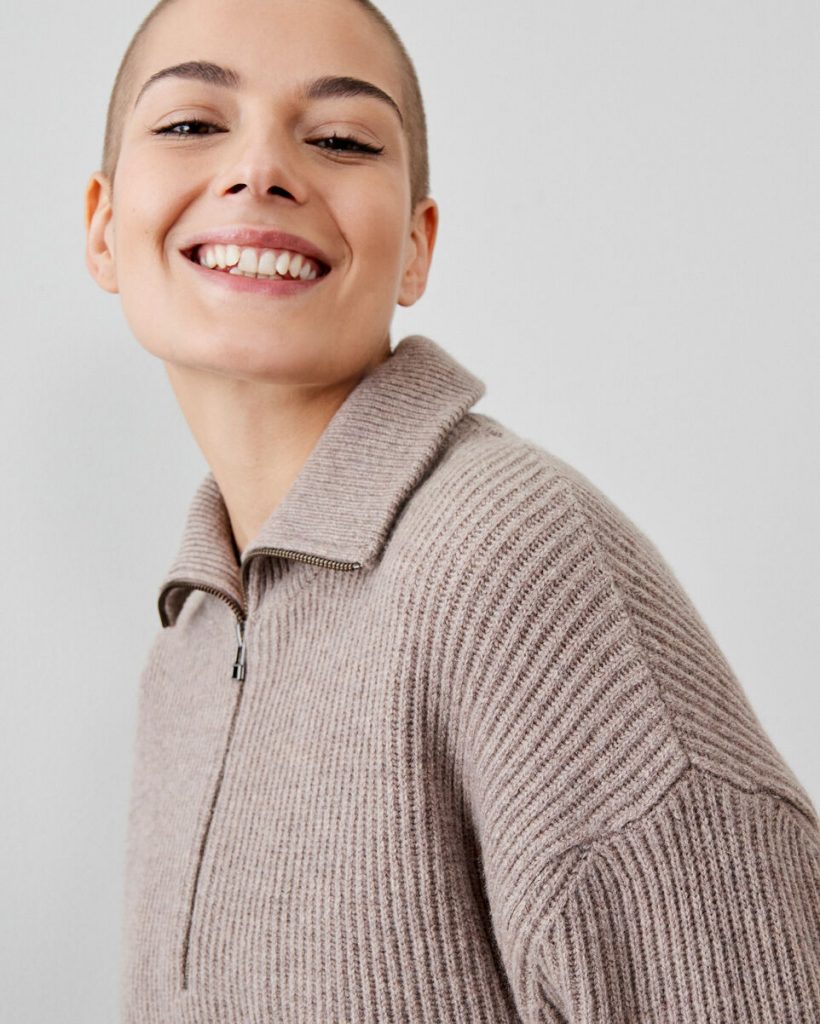 加拿大Roots精選服飾-Luxe Sweater Stein