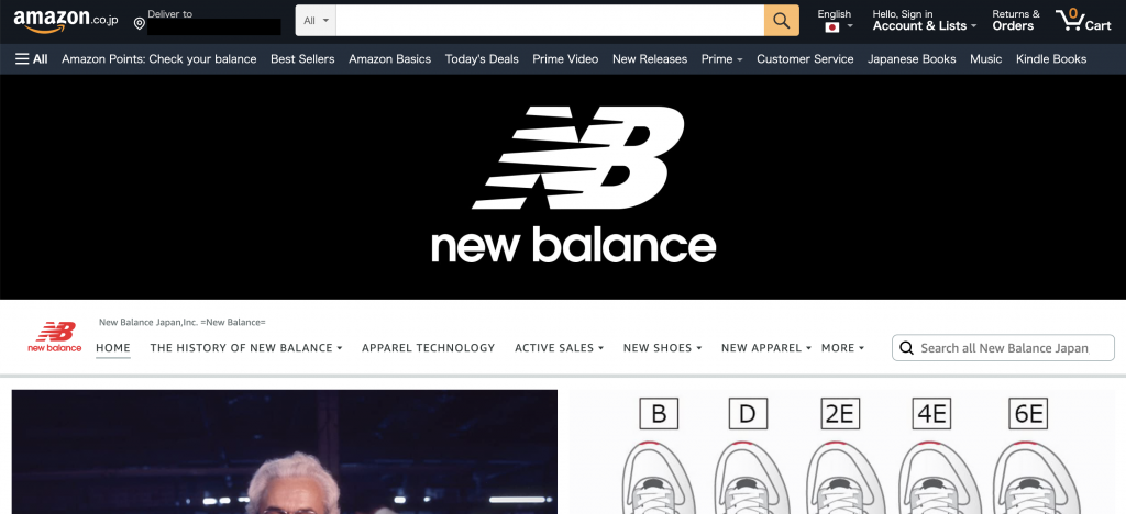 New Balance Official Amazon Japan Store 