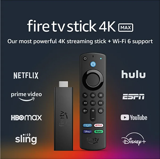 Fire TV Stick 4K / Max 串流媒體電視棒