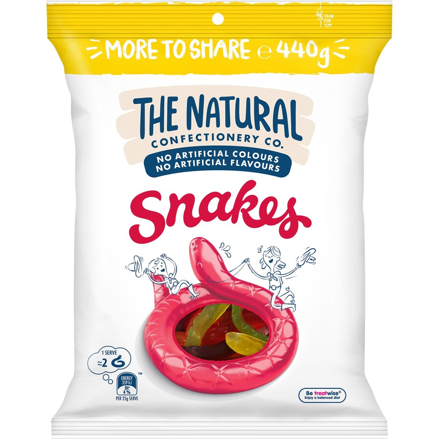 澳洲必買品牌: THE NATURAL - 天然軟糖（蛇蛇造型）