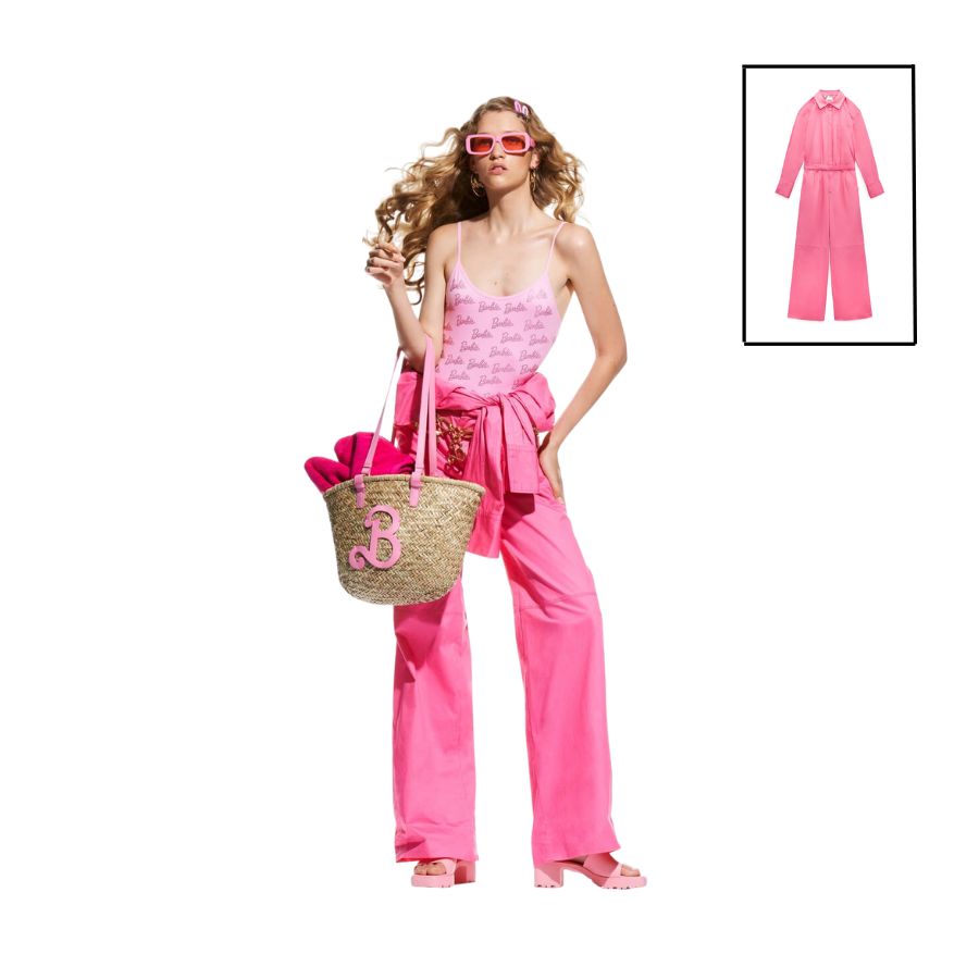 Zara - Barbie 連身套裝
