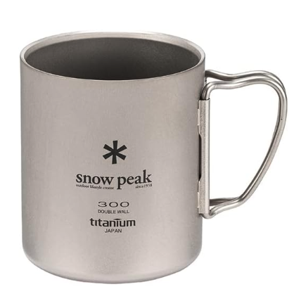 Snowpeak - 雙層鈦金屬杯300ml