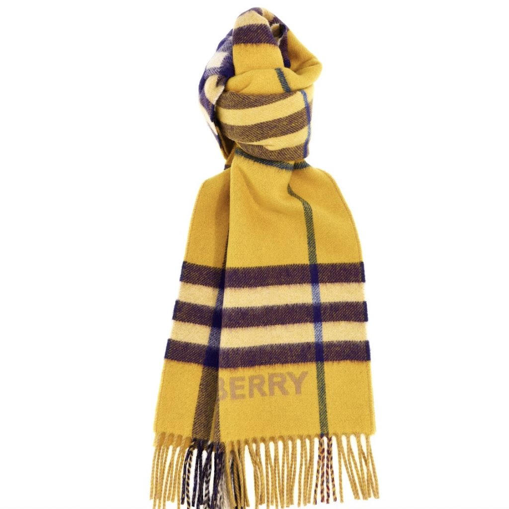 CETTIRE - Burberry Plaid Check Fringed Scarf