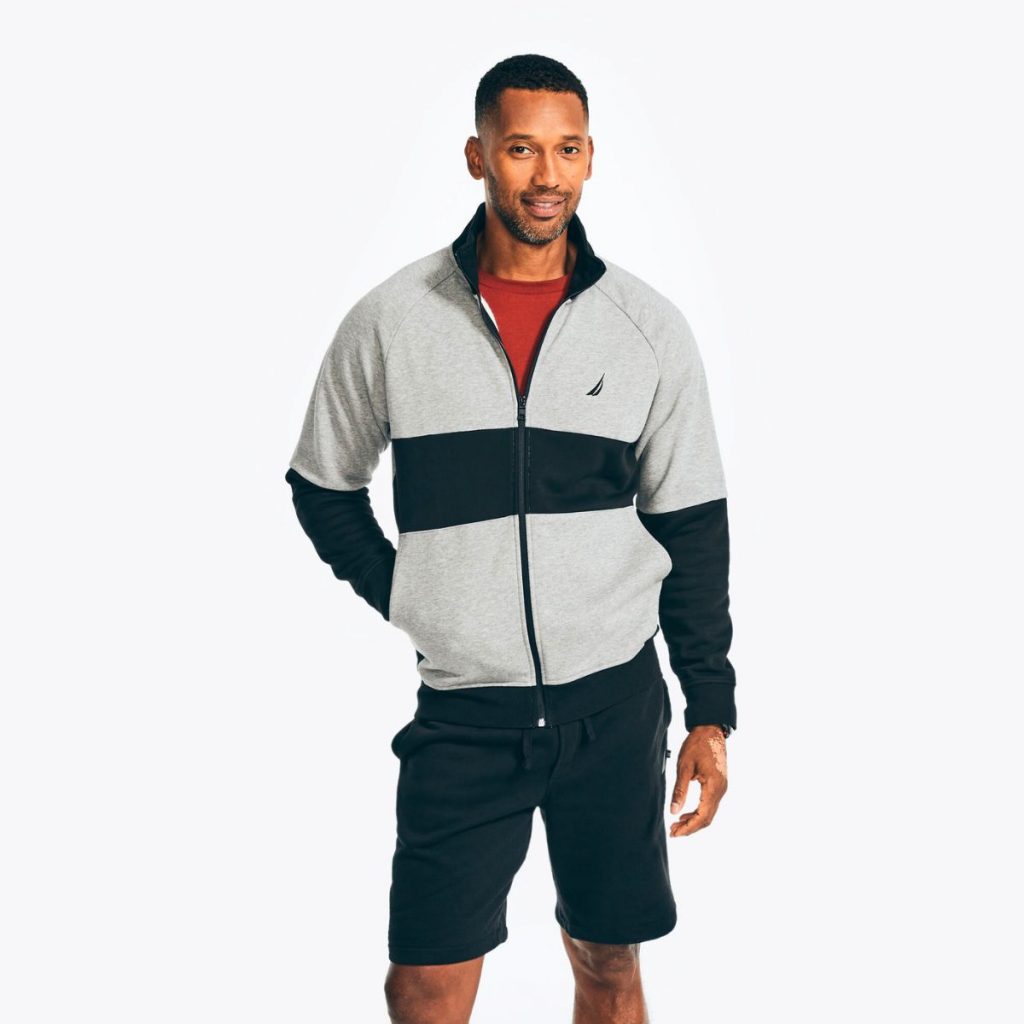 Sustainably Crafted Colorblock Full-Zip Jacket