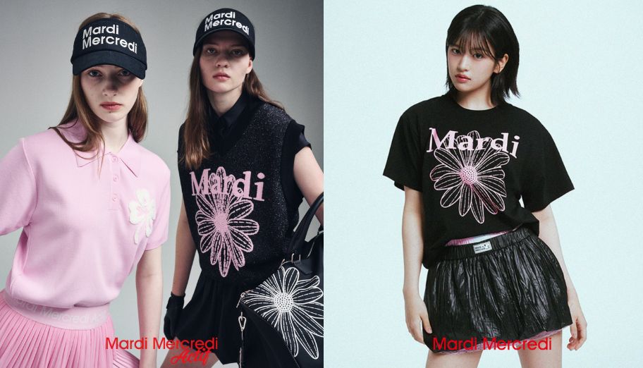 Mardi Mercredi & Mardi Mercredi Actif韓國官網入手小雛菊T恤、背心等時尚服飾，台灣64折起