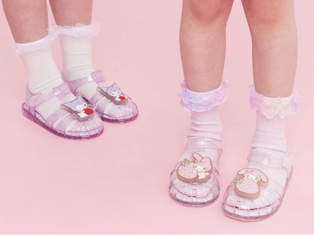 SHOOPEN×SANRIO - Lighting Jelly Sandals